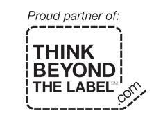 Think Beyond the Label logo